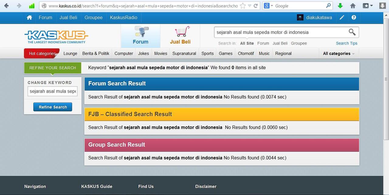 Sejarah Asal Mula Sepeda Motor di Indonesia