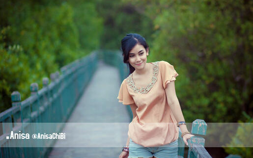 nih gan update lagi fotonya teh anisa