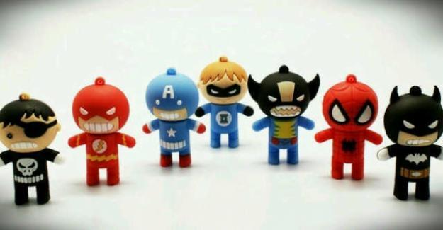 Bentuk-bentuk Flashdisk Lucu Dan Aneh 