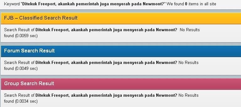 Ditekuk Freeport, akankah pemerintah juga menyerah pada Newmont?