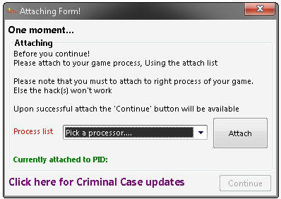 &#91;Share&#93; Trainer Criminal Case ( Facebook Games ) - Yg butuh masuk ^^