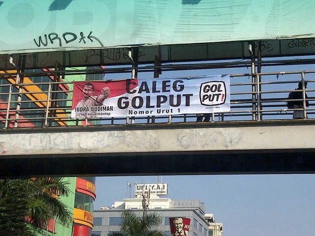 Caleg Golput Muncul di Jakarta