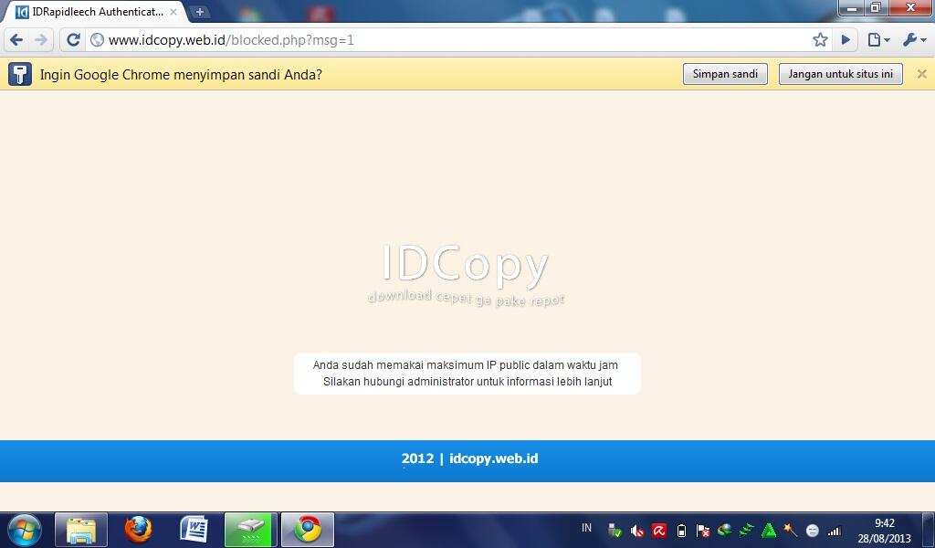 jual IDCopy Solusi Download Rapidleech Unlimited Trafic Space 60GB Suport 80+ Premium