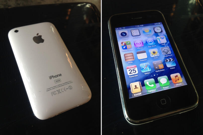 IPHONE 3G 16GB WHITE 1jutaan Apa Adanya