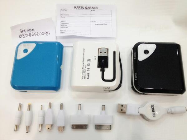 POWERBANK hirice 5200mah harga selera rakyat