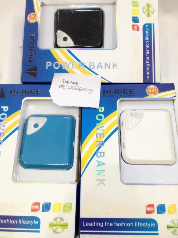 POWERBANK hirice 5200mah harga selera rakyat