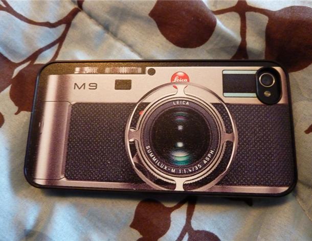 Iphone 4/4s case model lumica camera
