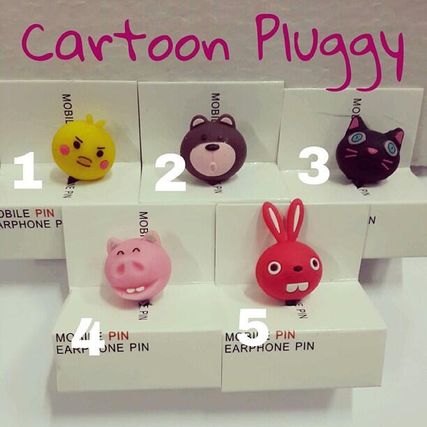 SALE!! CUTE PLUGGY (STITCH, POOH, CARTOON, MOLANG, STARBUCKS, IRON MAN, DLL)