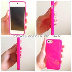 JELLY CASE IPHONE4/4S/5 MURAH MERIAH