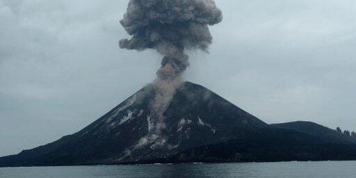 Cerita di Batavia saat Krakatau meletus