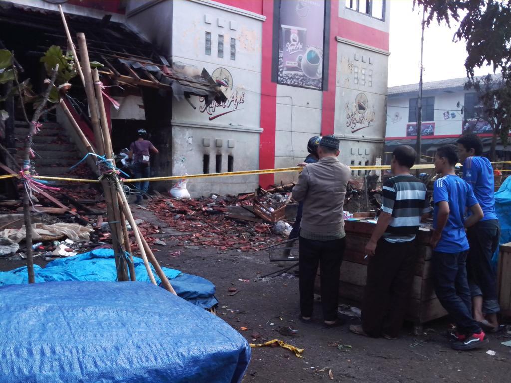 Pasca kebakaran Pasar Induk Cianjur, Jawa Barat