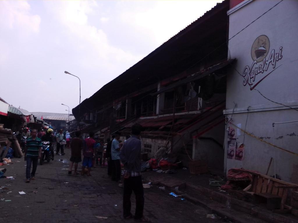 Pasca kebakaran Pasar Induk Cianjur, Jawa Barat