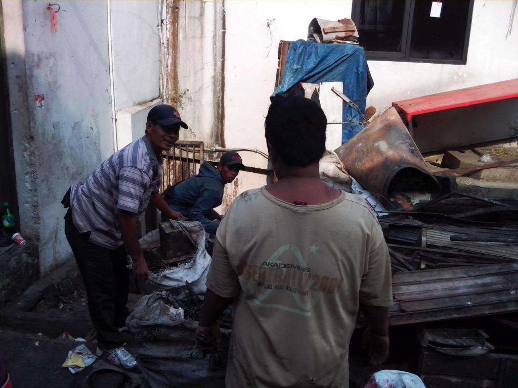 Pasca kebakaran Pasar Induk Cianjur, Jawa Barat