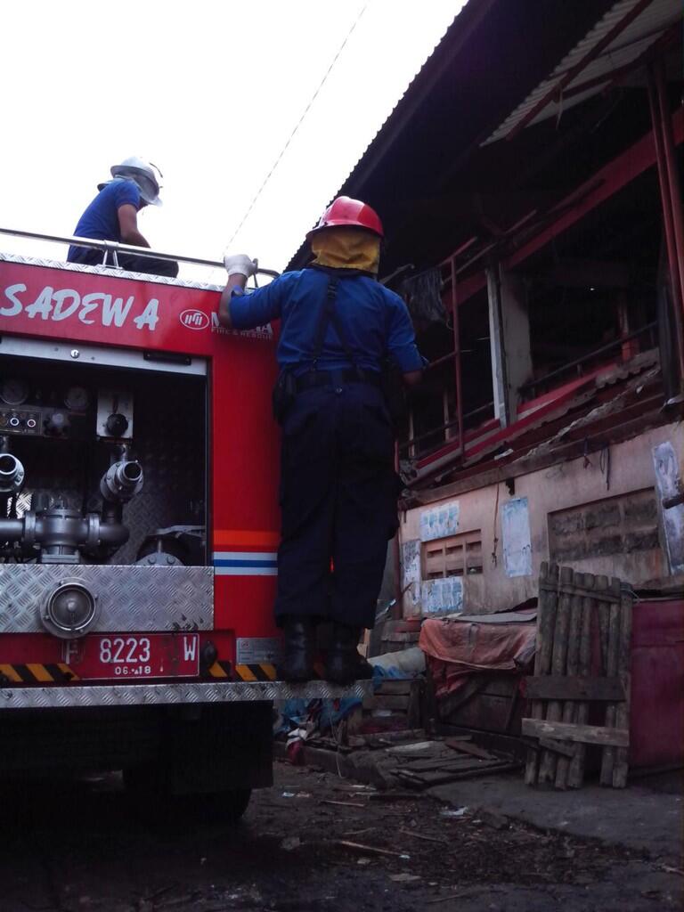 Pasca kebakaran Pasar Induk Cianjur, Jawa Barat