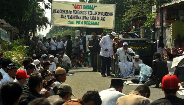 Mochamad Rusli dan Nasri Nasrullah tokoh penggerak/provokator demo SARA Lenteng Agung