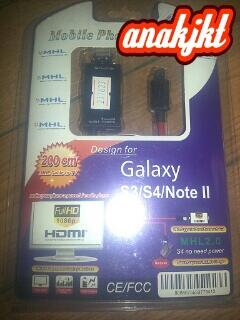MHL HDMI 2.0 untuk samsung s4