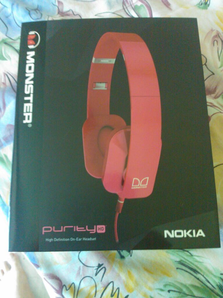 Jual NOKIA PURITY HD STEREO HEADSET BY MONSTER