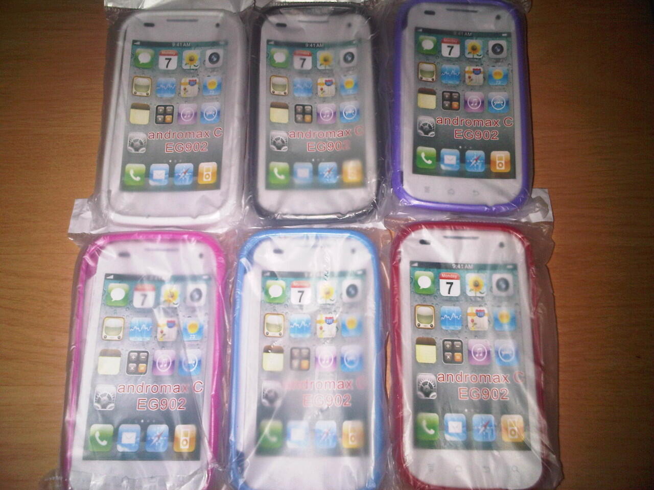 Accessories Andromax V, Andromax C, Andromax U, Andromax I ~ Flipcover & Silicon Case