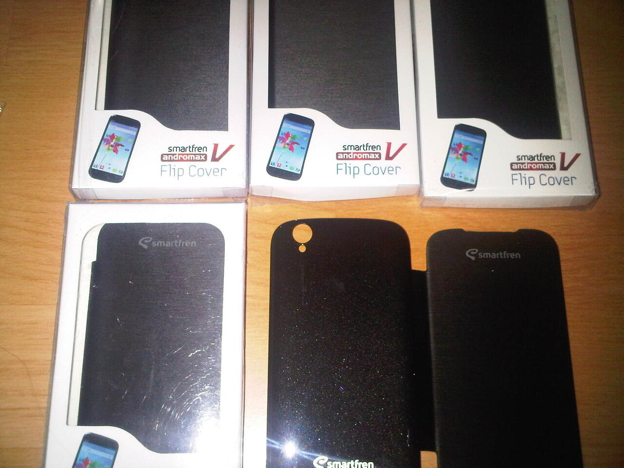 Accessories Andromax V, Andromax C, Andromax U, Andromax I ~ Flipcover & Silicon Case