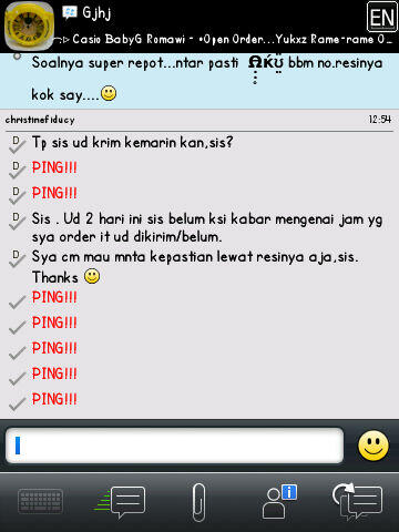 CWE ANE KENA TIPU GAN :( (ID KASKUS : tokojammurah, ID T*K* B*G*S : DSEVENCOM)