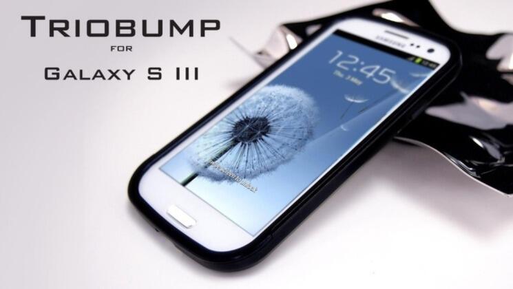 TRIOBUMP ALUMUNIUM BUMPER CASE FOR SAMSUNG GALAXY S3
