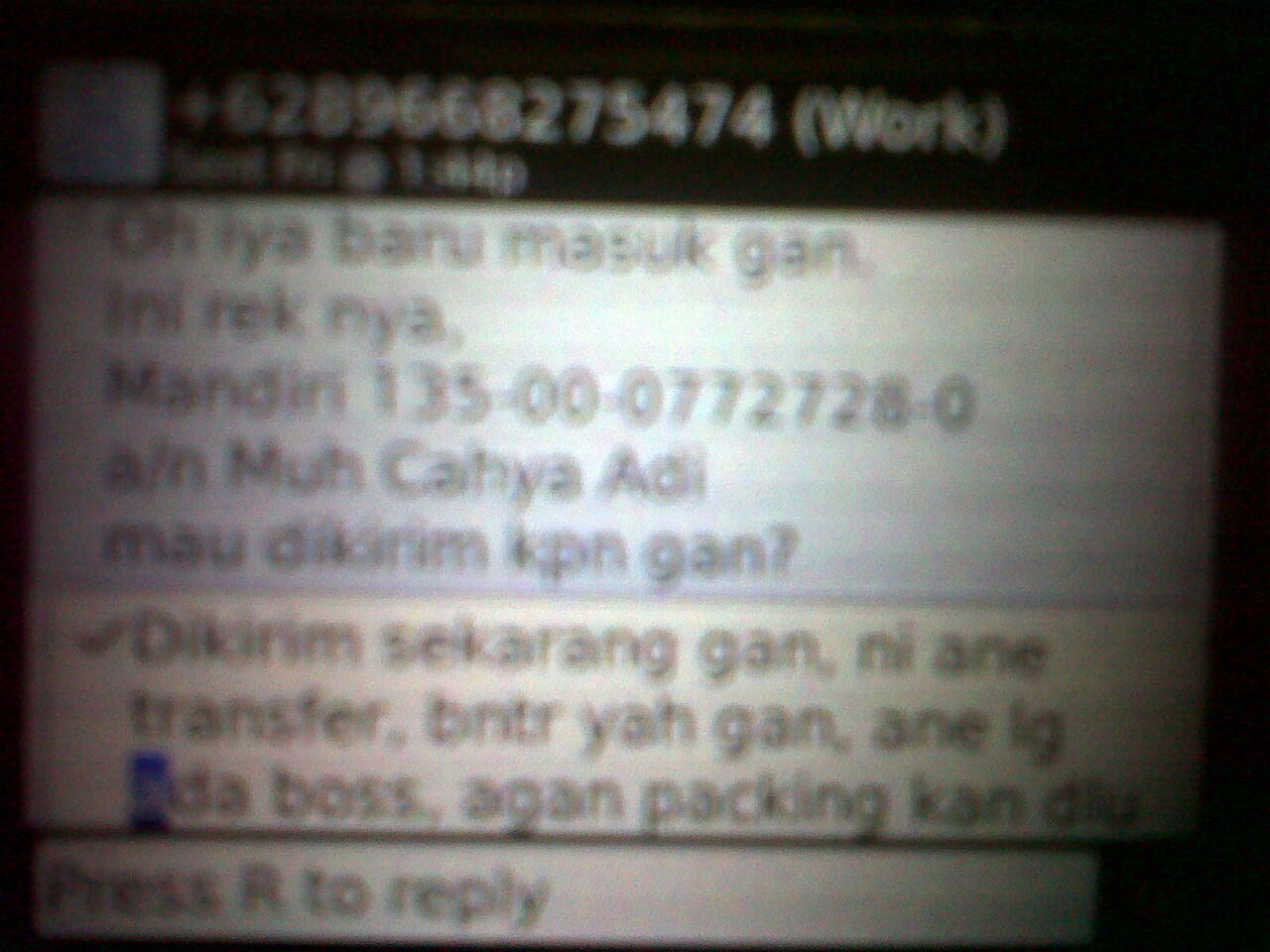 SURAT TERBUKA UNTUK ID ferry.kurnia1 0896 6827 5474 <HP PELAKU MASIH AKTIF