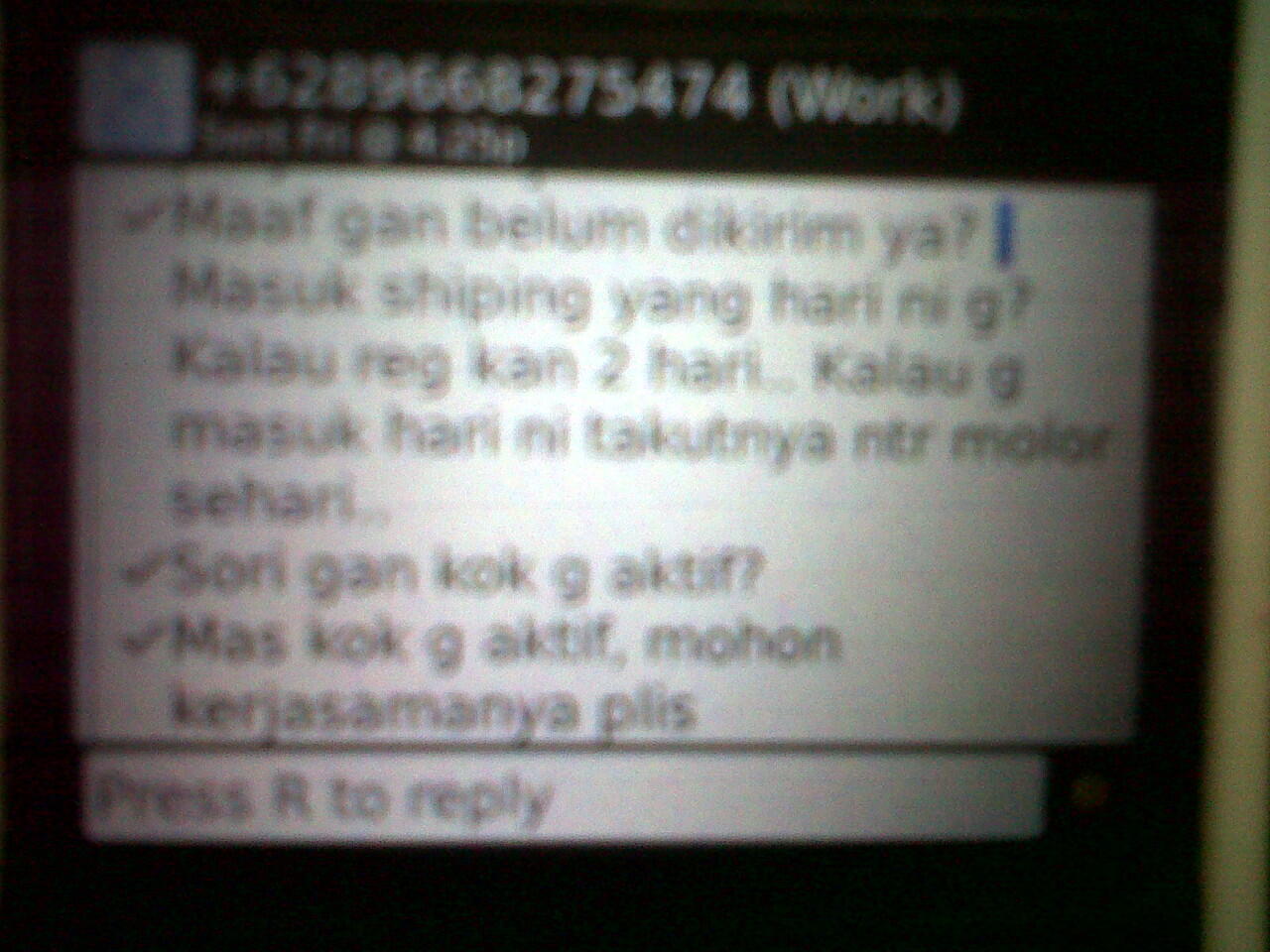 SURAT TERBUKA UNTUK ID ferry.kurnia1 0896 6827 5474 <HP PELAKU MASIH AKTIF