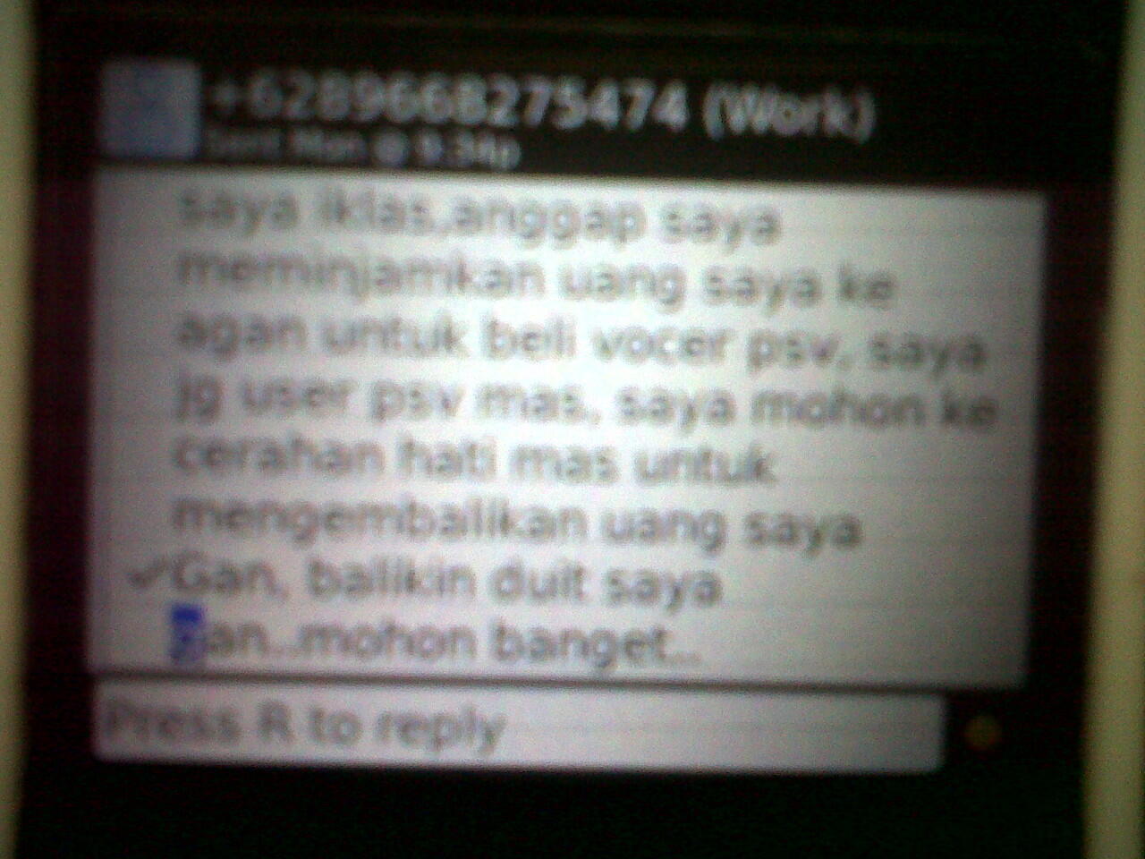 SURAT TERBUKA UNTUK ID ferry.kurnia1 0896 6827 5474 <HP PELAKU MASIH AKTIF