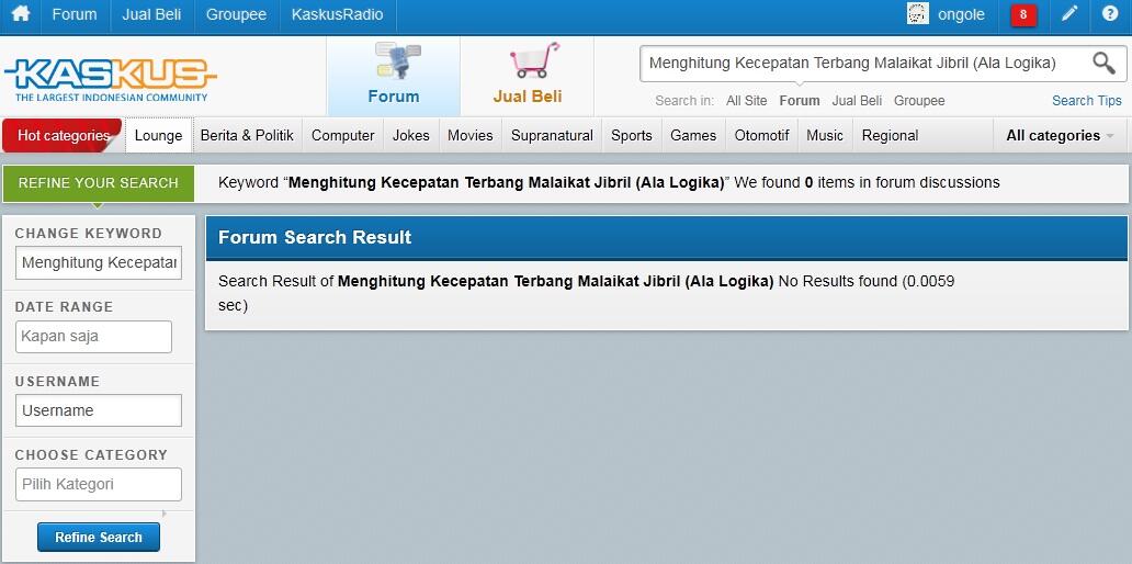 Menghitung Kecepatan Terbang Malaikat Jibril (Ala Logika)