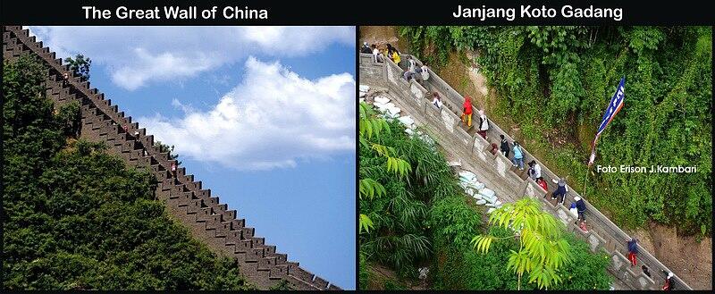 Tembok Cina Ala Sumatra &#91;Great Wall Van Andalas &#93;