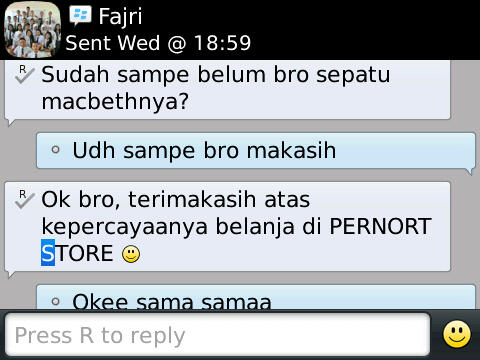 testimonial Pernort Store&#91;Macbeth Footwear&#93;