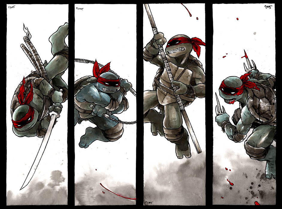 THE NINJA TURTLES...!!!(with pict)