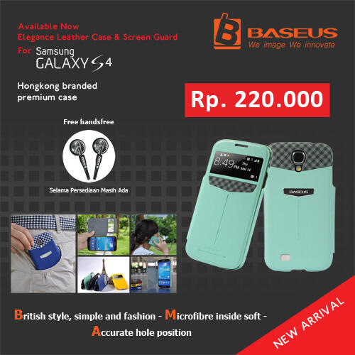 Baseus Elegance Leather Case for Samsung Galaxy S4/I9500