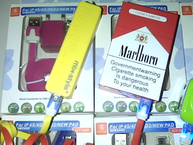 Charger warna warni LED