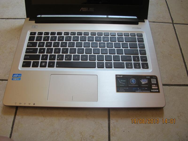 Laptop Asus UltraPortabel A46CA.Tipis dengan DVDRW