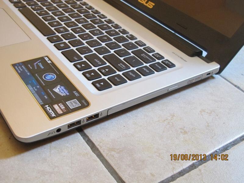 Laptop Asus UltraPortabel A46CA.Tipis dengan DVDRW