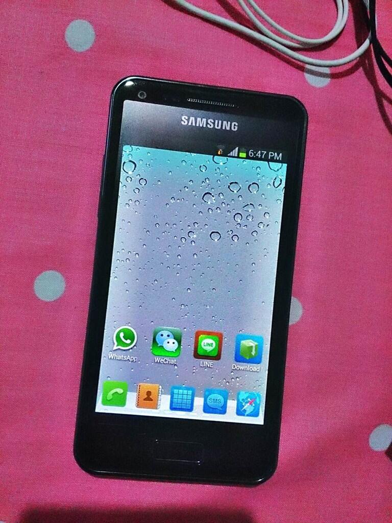 SAMSUNG GALAXY S ADVANCE BLACK FULLSET