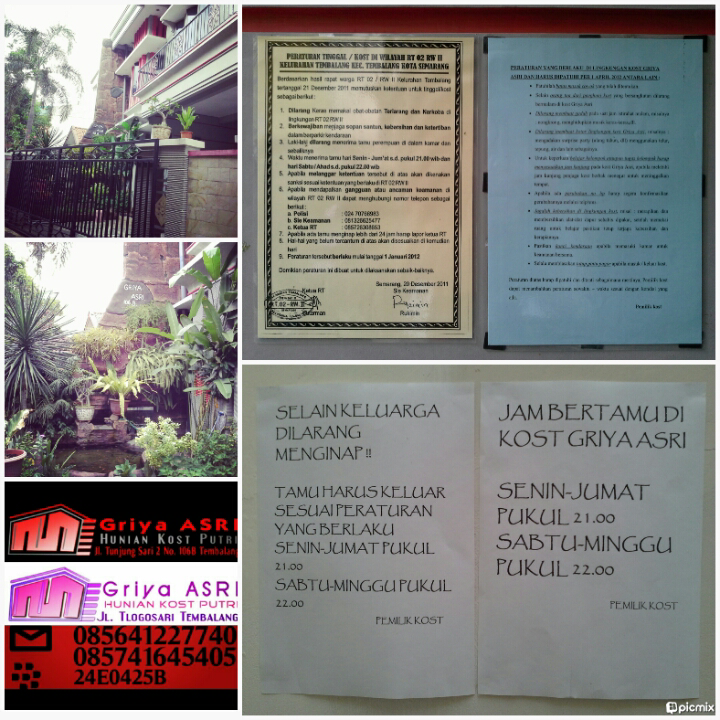 INFO KOST PUTRI UNDIP TEMBALANG SEMARANG