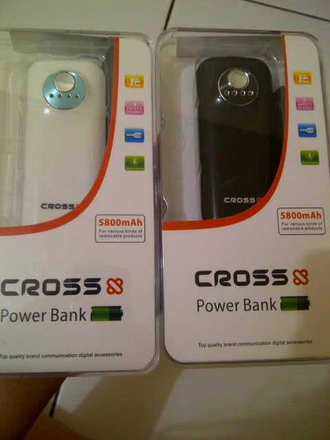 Power Bank Cross 5800 mah