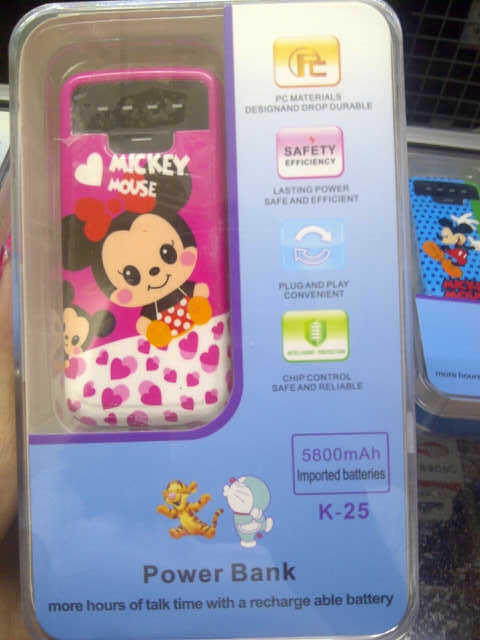 Power Bank Disney Star Power 5800 mAH 10 model