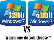 Perbedaan OS Windows 32 Bit dengan 64 Bit