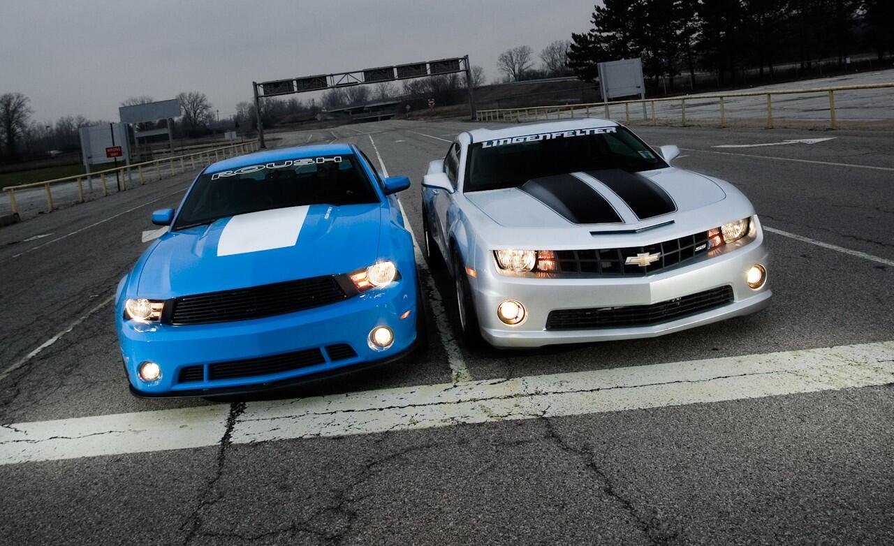 Chevrolet Camaro VS Ford Mustang Gt