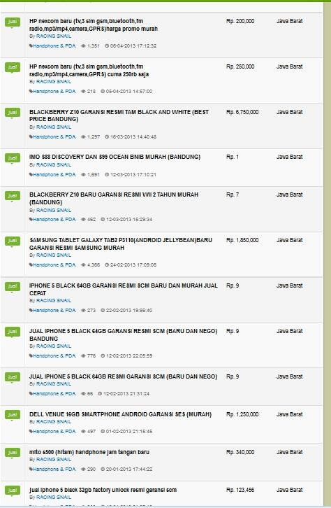 Surat terbuka untuk moderator mild menthol perihal banned id racing snail
