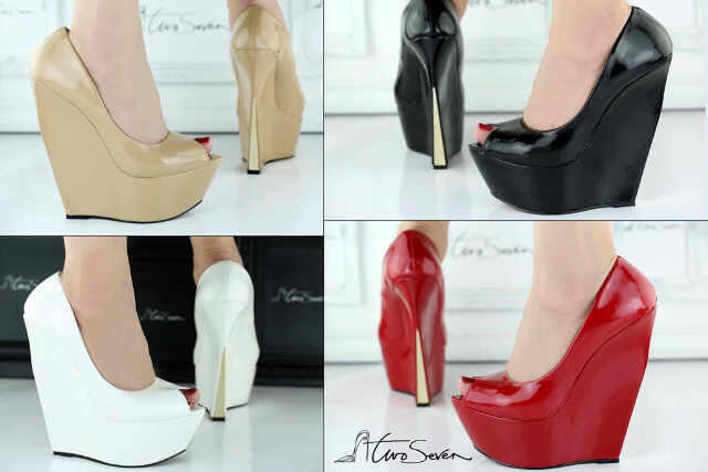 SEPATU HIGH HEELS, WEDGES, FLAT, SANDAL TWOSEVEN, TREASURE, VINE WEST