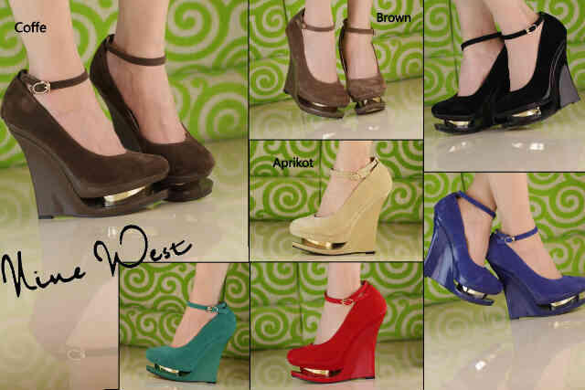 SEPATU HIGH HEELS, WEDGES, FLAT, SANDAL TWOSEVEN, TREASURE, VINE WEST