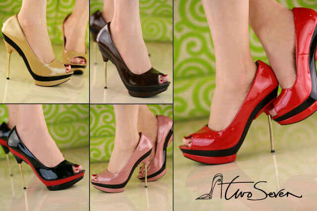 SEPATU HIGH HEELS, WEDGES, FLAT, SANDAL TWOSEVEN, TREASURE, VINE WEST