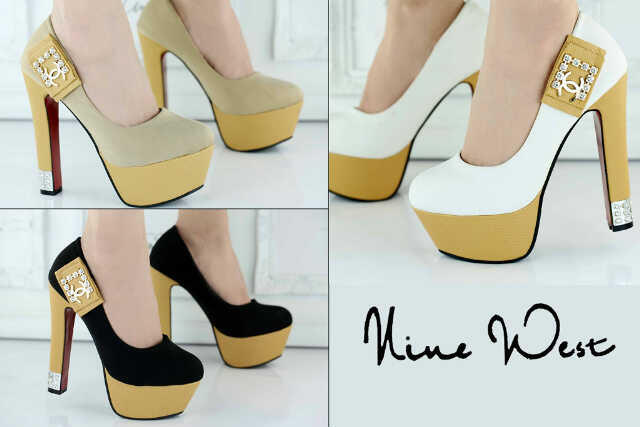 SEPATU HIGH HEELS, WEDGES, FLAT, SANDAL TWOSEVEN, TREASURE, VINE WEST