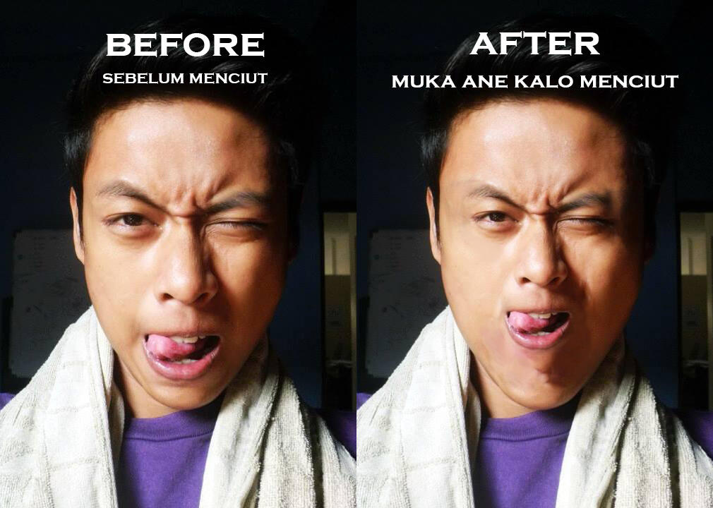 MUKA ANE GAN KALO MENCIUT !! PARAH !!