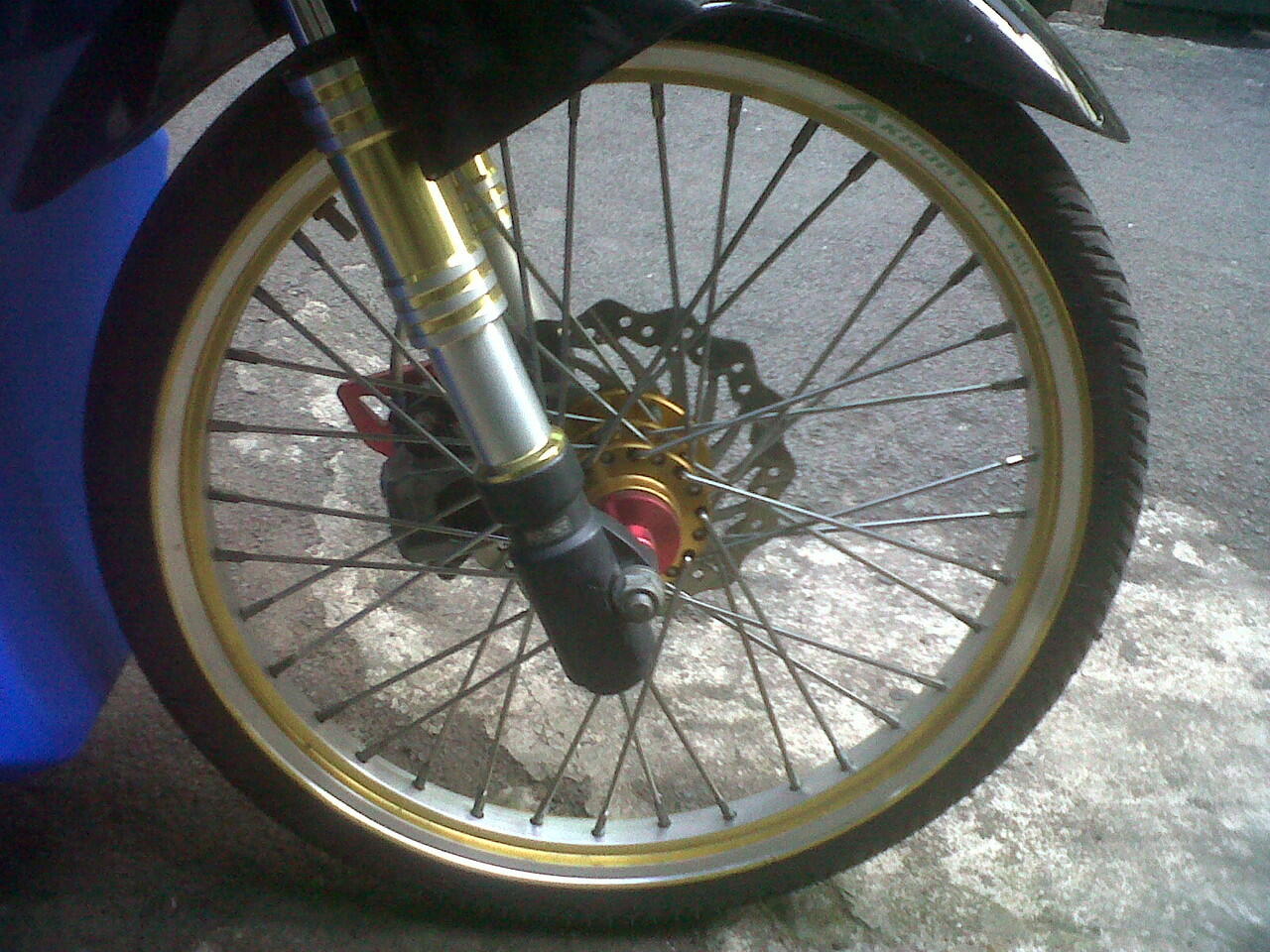 Terjual Jual VELG AKRONT LIST BEAT/VARIO + Tromol PKM 