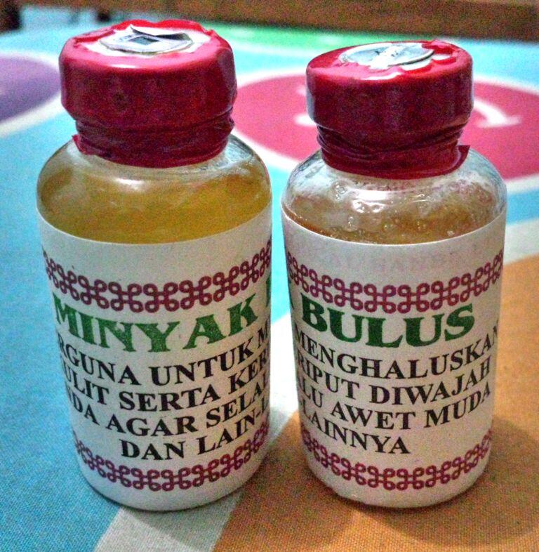 MINYAK KEPALA BELUT PUTIH & MINYAK BULUS ●ASLI DARI KALIMANTAN●